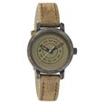 Fastrack Quartz Analog Grey Dial Leather Strap Watch for Girls