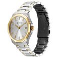 Titan Regalia Dodecagon Quartz Analog with Date Silver Dial Two Toned Stainless Steel Strap Watch For Men - image number 2