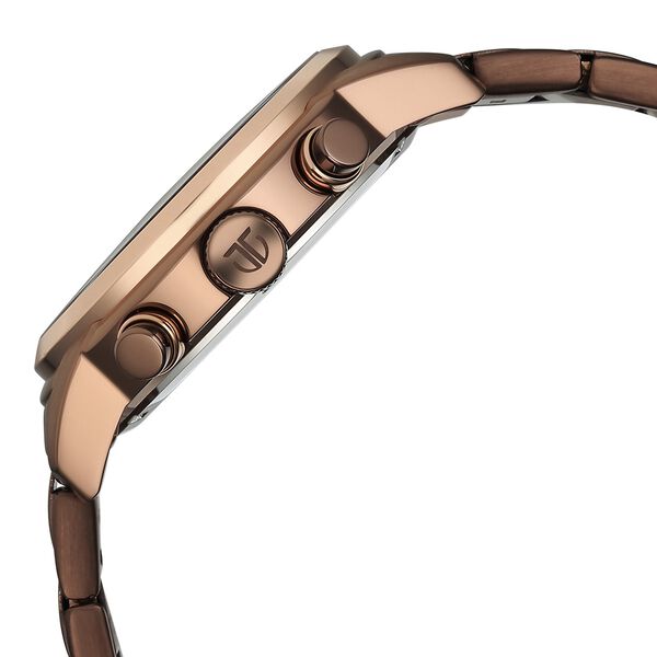 Titan Octane Primal Quartz Chronograph Brown Dial Brown Stainless Steel Strap Watch For Men - image number 3