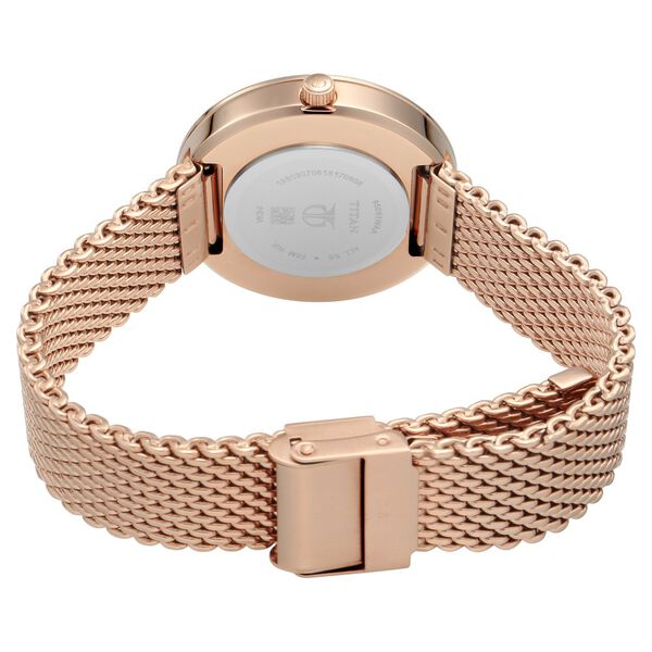 Buy Online Titan Stellar Green Dial Analog Stainless Steel Strap