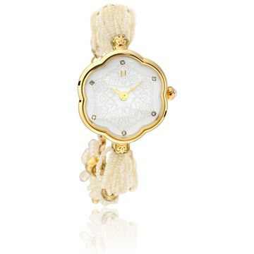 Titan Nebula Deccan Treasures Quartz Analog 18 Karat Solid Gold Watch for Women