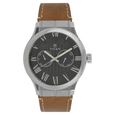 Titan Analog with Day and Date Blue Dial Leather Strap watch for Men - image number 0