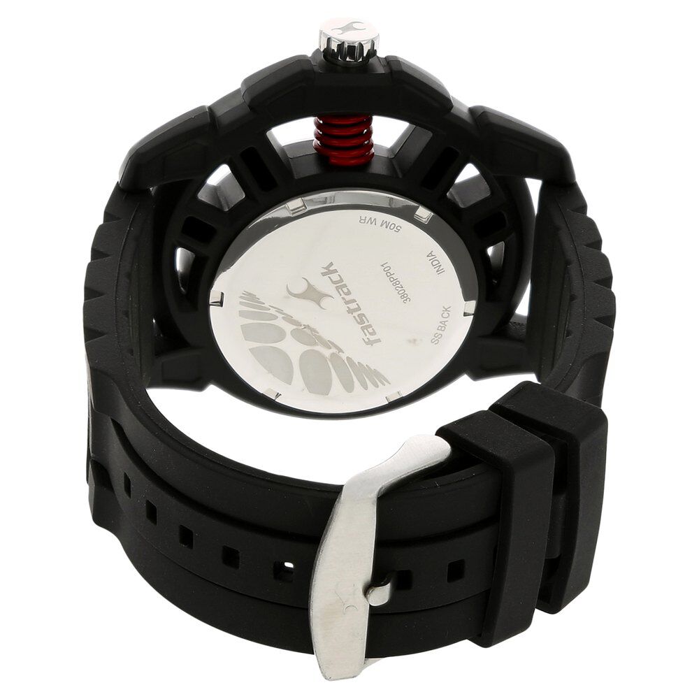 Fastrack rubber strap new arrivals