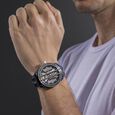 Police Quartz Analog Silver Dial Blue Leather Strap Watch for Men - image number 4