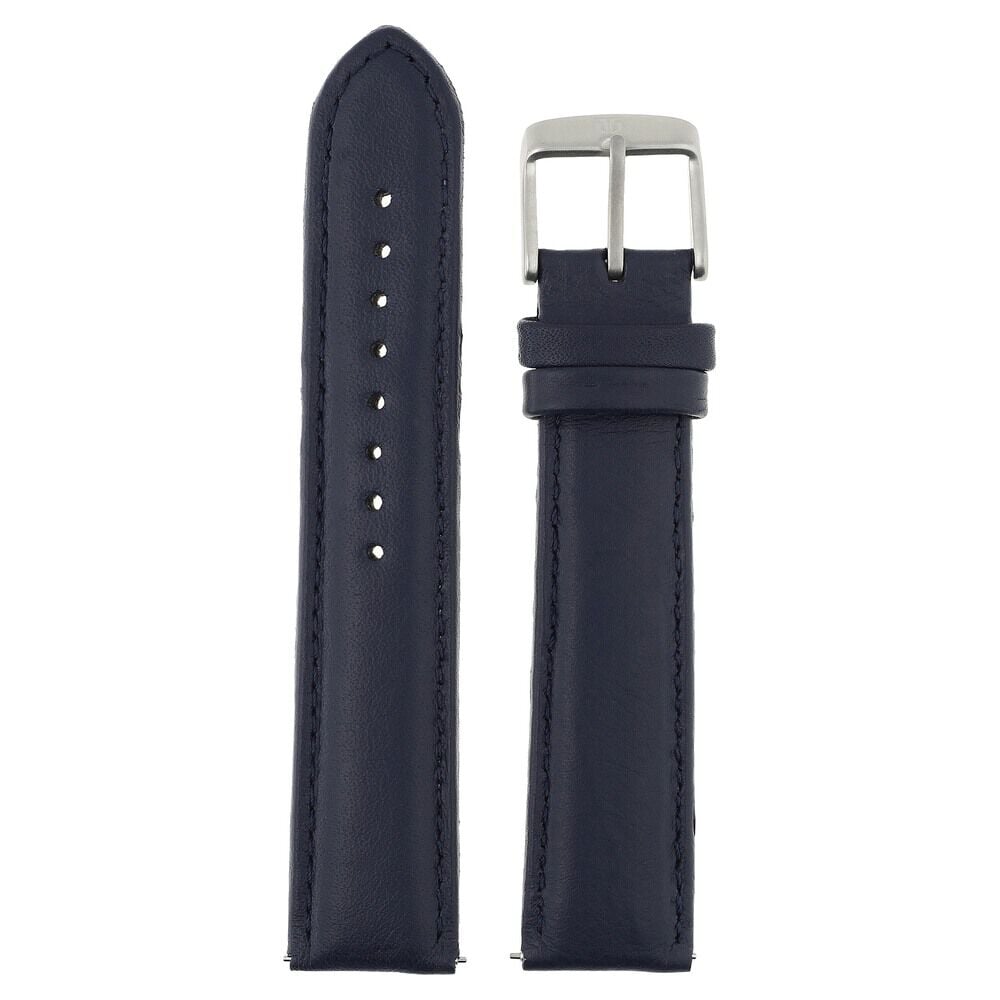 Buy Online 20 mm Blue Genuine Leather Strap for Men nf107018020sq p Titan