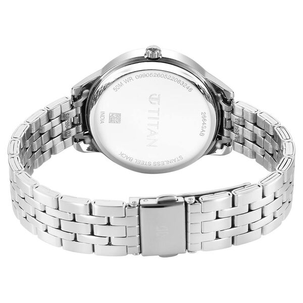Titan Pastel Dreams Blue Dial Analog Metal Strap watch for Women - image number 4