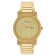 Sonata Quartz Analog Champagne Dial Metal Strap Watch for Men - image number 0