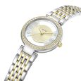 Kenneth Cole Quartz Analog Golden Dial Two Toned Stainless Steel Strap Watch For Women - image number 3