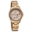 Sonata Festive Quartz Multifunction Pink Dial Metal Strap Watch For Women - image number 0