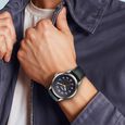 Titan Octane Quartz Analog with Date Blue Dial With Blue Leather Strap Watch For Men - image number 4