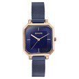 Sonata Modern Edit Quartz Analog Blue Dial Stainless Steel Strap Watch For Women - image number 1