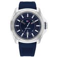 Tommy Hilfiger Quartz Analog with Date Blue Dial Blue Silicone Strap Watch for Men - image number 0