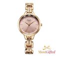 Titan Raga Showstopper Quartz Analog Rose Gold Dial Metal Strap Watch For Women - image number 0