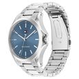 Tommy Hilfiger Quartz Analog Blue Dial Silver Sainless steel Strap Watch For Men - image number 1