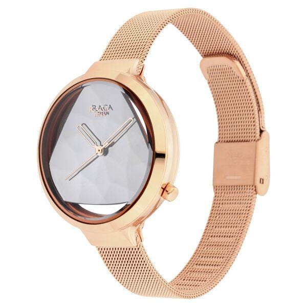 Titan Raga Moments of Joy Silver Dial Analog Metal Strap watch for WoMen - image number 3