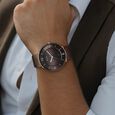 Titan Neo Splash Quartz Analog with Date Brown Dial Stainless Steel Strap Watch for Men - image number 6