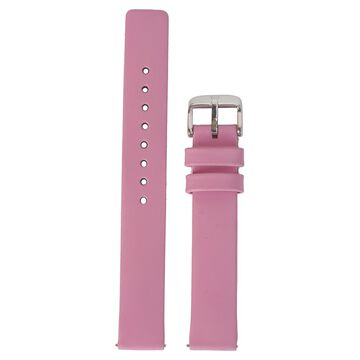 12 mm Pink Genuine Leather Strap for Women