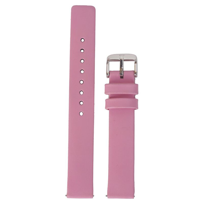 12 mm Pink Genuine Leather Strap for Women - image number 0