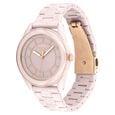 Coach Quartz Analog Pink Dial Ceramic Strap Watch for Women - image number 1