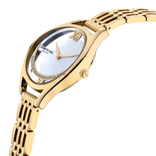 Kenneth Cole Quartz Analog White Dial Stainless Steel Strap Watch for Women - image number 1