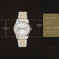 Titan Metal Silver Analog with Day and Date Stainless Steel Strap Watch for Men - image number 2