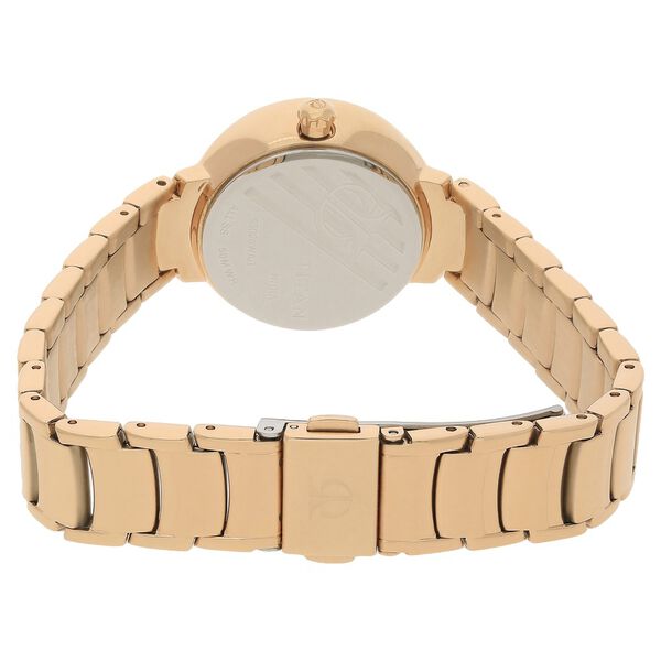 Titan Quartz Analog Red Dial Stainless Steel Strap Watch for Women - image number 3