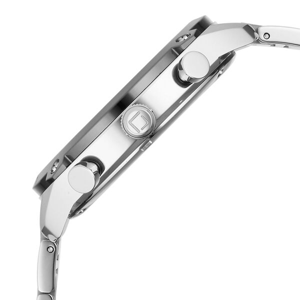 Xylys Swiss Chronograph Silver Stainless Steel Strap White Dial Watch For Men - image number 3