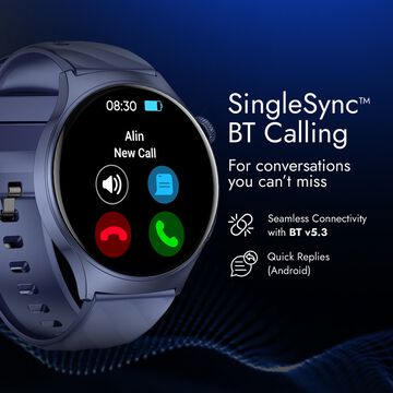 Fastrack Limitless FR1 PRO Smartwatch 3.63 cm AMOLED Display with AOD, 100+ Sports Modes & Watchfaces, 24*7 Health Suite