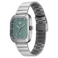 Fastrack Vyb Maverick Quartz Analog Green Dial Metal Strap Watch For Guys - image number 4