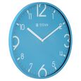 Titan Blue Slim Wall Clock - 25.5 cm x 25.5 cm (Small) - image number 2