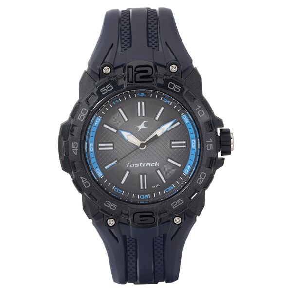 Fastrack Trendies Quartz Analog Bicolour Dial PU Strap Watch for Guys - image number 1