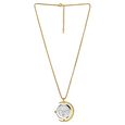 Sonata Poze Quartz Analog White Dial Golden Metal Strap Watch For Women - image number 2
