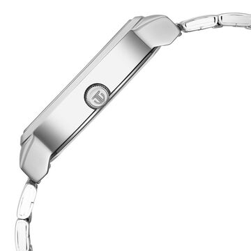 Titan Neo Multifunction Pink Dial Silver Color Stainless Steel Strap Watch For Women
