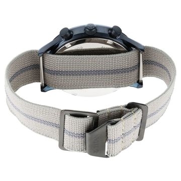 Titan Athleisure Blue Dial Quartz Multifunction Nylon Strap watch for Men