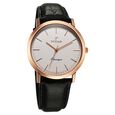 Titan 40 years Quartz Analog Silver Dial Black Leather Strap Watch For Men - image number 1