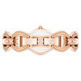 Anne Klein Quartz Analog Mother of Pearl Dial Rose Gold Metal Strap Cushion Shaped Watch For Women - image number 2