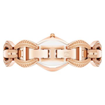 Anne Klein Quartz Analog Mother of Pearl Dial Rose Gold Metal Strap Cushion Shaped Watch For Women