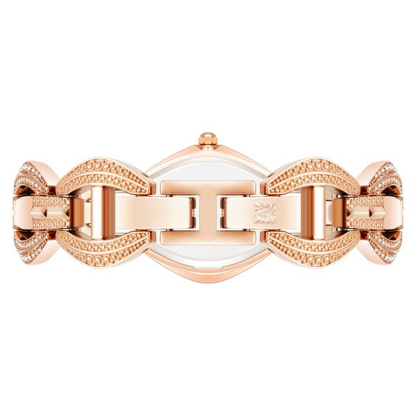 Anne Klein Quartz Analog Mother of Pearl Dial Rose Gold Metal Strap Cushion Shaped Watch For Women - image number 2