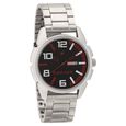 Fastrack Quartz Analog with Day and Date Black Dial Stainless Steel Strap Watch for Guys - image number 0