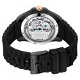 Kenneth Cole Automatic Black Dial Black Silicone Strap Watch For Men - image number 4