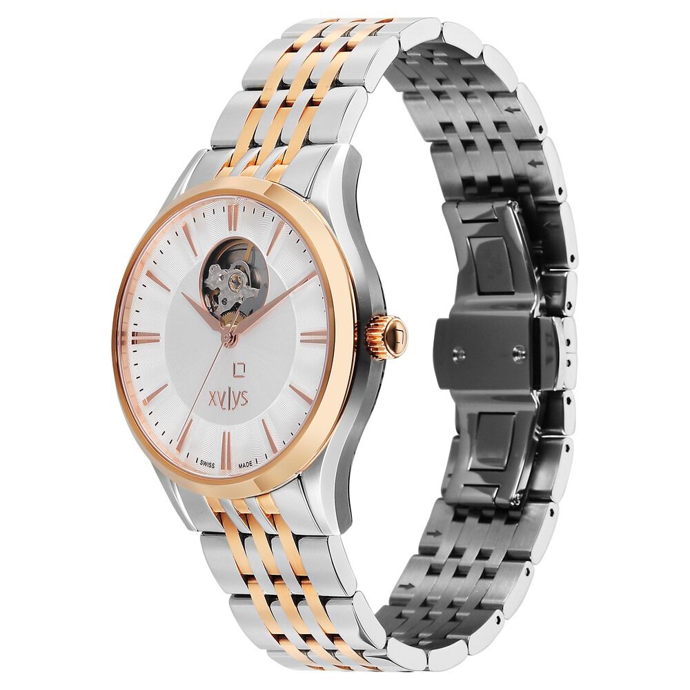 Buy Online Xylys Belvedere Automatic White Dial Two Toned