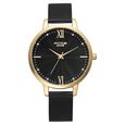 Poze by Sonata Quartz Analog Black Dial Stainless Steel Strap Watch for Women - image number 0