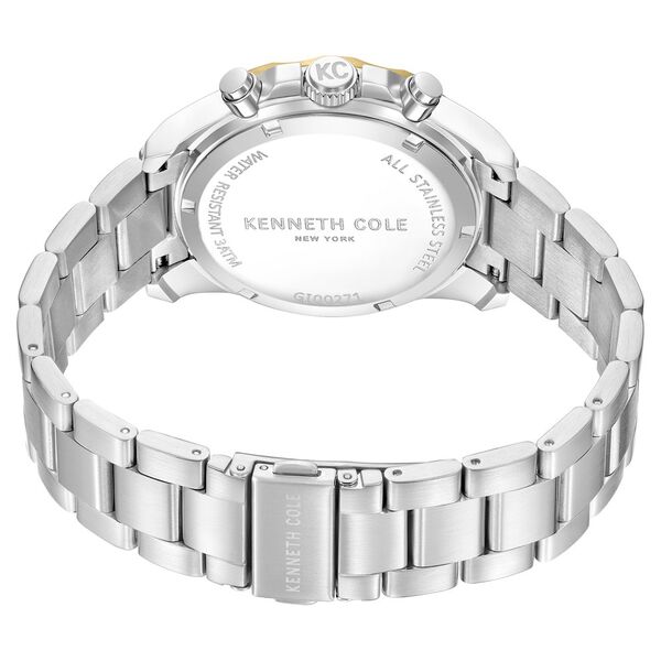 Kenneth Cole Quartz Chronograph Green dial Metal Strap Watch for Men - image number 4
