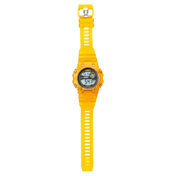 Zoop Mystic Digi Digital Watch For Boys With Transparent Orange Finish From House Of Titan - image number 6