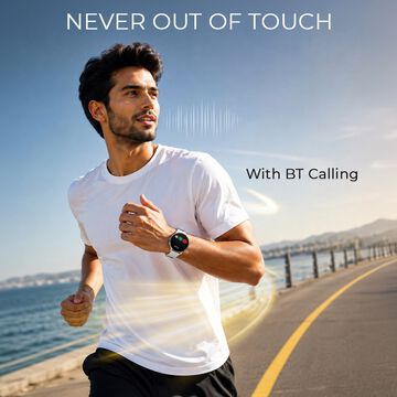 Fastrack Smart Jupiter R3 Pro 3.63 cm AMOLED Smartwatch BT Calling 100+ Sports Modes 5-Day Battery
