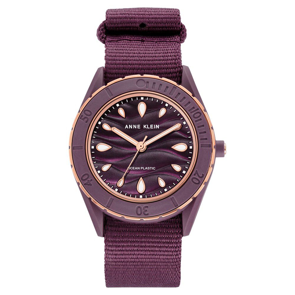 Anne klein purple watch sale