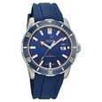 Xylys DiveX Quartz Analog Blue Dial with Blue Silicone Strap Watch for Men - image number 1