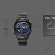 Fastrack Pulse IV Dual Time Watch for Men with Dark Blue Sunray Dial & Black Metal Strap - image number 3