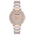 Anne Klein Quartz Analog Brown Round Dial Rose Gold Ceramic Strap Watch For Women - image number 0