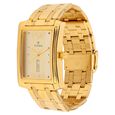 Titan Quartz Analog with Day and Date Champagne Dial Stainless Steel Strap Watch for Men - image number 1